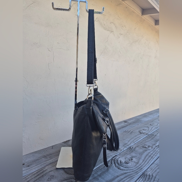 FOSSIL DAWSON LEATHER FOLD-OVER BAG - Picture 3 of 7